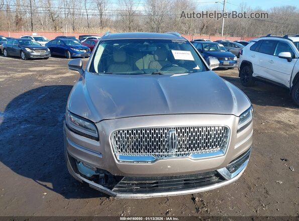 2LMPJ6J90LBL35144 2020 LINCOLN NAUTILUS Tan Widok z przodu