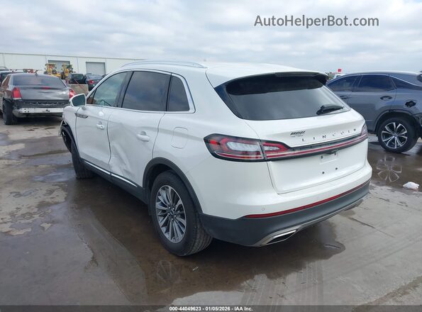 2LMPJ6J93MBL07470 2021 LINCOLN NAUTILUS White უკანა მარცხენა