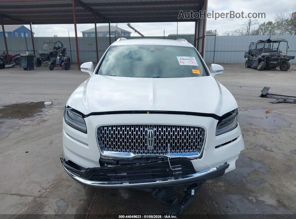 2LMPJ6J93MBL07470 2021 LINCOLN NAUTILUS White უკანა სალონის ხედი