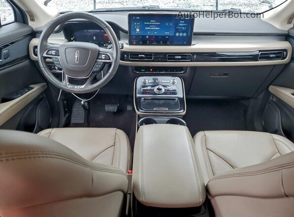 2LMPJ6J99MBL02466 2021 LINCOLN NAUTILUS Tan წინა პანელის ხედი