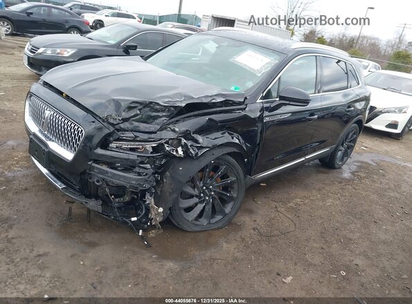 2LMPJ6K94MBL16869 2021 LINCOLN NAUTILUS Black Przód lewy