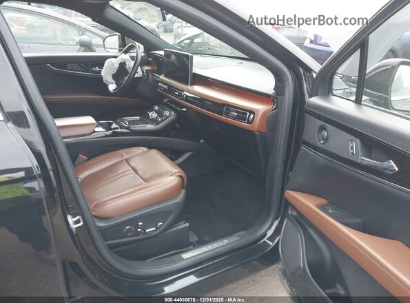 2LMPJ6K94MBL16869 2021 LINCOLN NAUTILUS Black Widok wnętrza z przodu