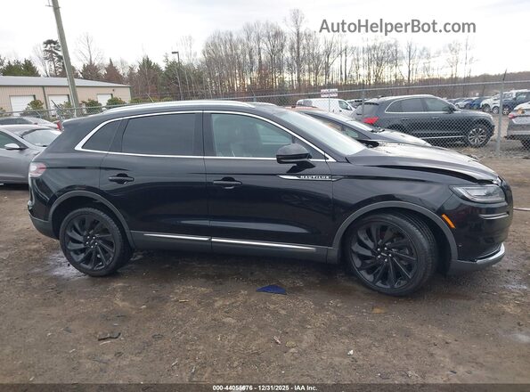 2LMPJ6K94MBL16869 2021 LINCOLN NAUTILUS Black Widok wnętrza z tyłu