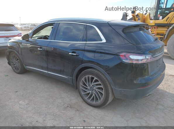 2LMPJ6L90KBL16914 2019 LINCOLN NAUTILUS Black უკანა მარცხენა