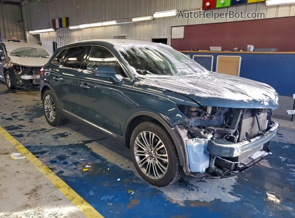 2LMPJ6LRXGBL20198 2016 LINCOLN MKX Teal Առջևի աջ
