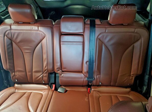2LMPJ6LRXGBL20198 2016 LINCOLN MKX Teal Հետևի նստատեղերի տեսք