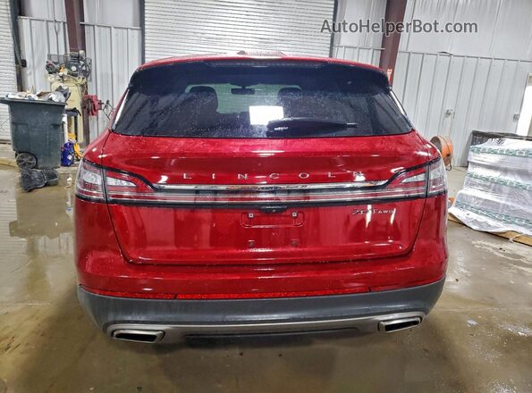 2LMPJ8J92LBL00987 2020 LINCOLN NAUTILUS Red Вид ззаду