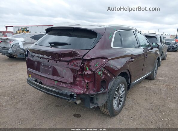 2LMPJ8J94PBL29865 2023 LINCOLN NAUTILUS Maroon Front view