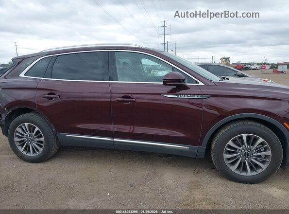 2LMPJ8J94PBL29865 2023 LINCOLN NAUTILUS Maroon 360 interior view