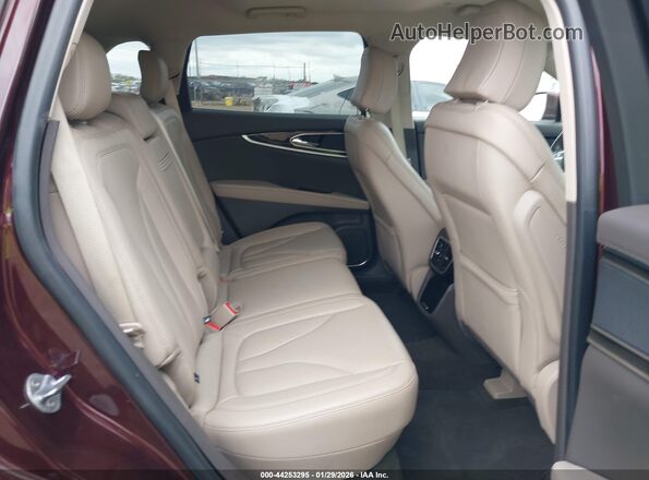 2LMPJ8J94PBL29865 2023 LINCOLN NAUTILUS Maroon VIN sticker view
