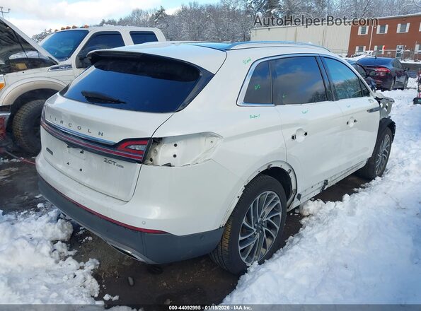 2LMPJ8K95LBL11142 2020 LINCOLN NAUTILUS Белый Задняя правая четверть