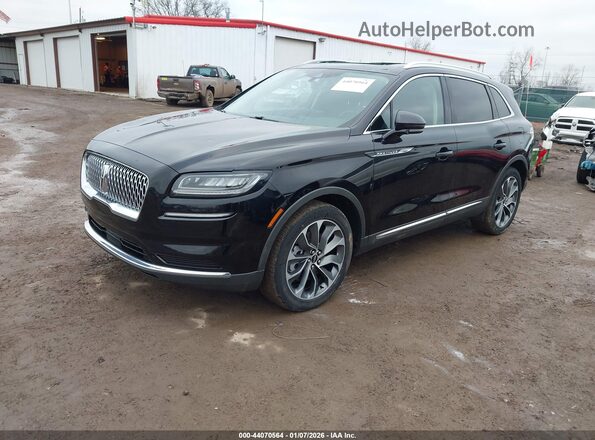2LMPJ8KP4PBL22038 2023 LINCOLN NAUTILUS Black Przód lewy