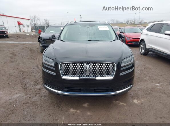 2LMPJ8KP4PBL22038 2023 LINCOLN NAUTILUS Black Widok zestawu wskaźników