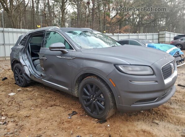 2LMPJ8KP8NBL01142 2022 LINCOLN NAUTILUS Gray Передня права чверть