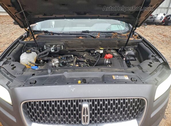 2LMPJ8KP8NBL01142 2022 LINCOLN NAUTILUS Gray Вид підкапотного простору