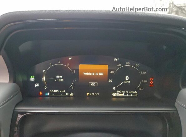 2LMPJ8KP8NBL01142 2022 LINCOLN NAUTILUS Gray Вид щитка приладів