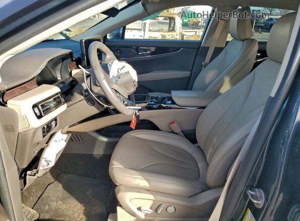 2LMPJ8KP9PBL21662 2023 LINCOLN NAUTILUS Blue Вид салону спереду