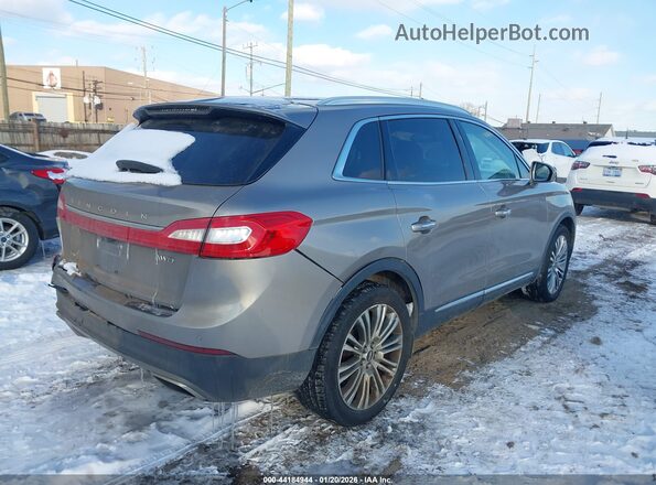 2LMPJ8LR6JBL50057 2018 LINCOLN MKX Коричневый Задняя правая четверть