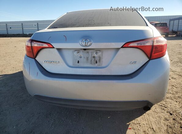 2T1BURHE0HC816788 2017 TOYOTA LL Silver Հետևի տեսք