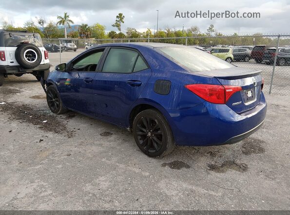 2T1BURHE0HC819741 2017 TOYOTA LL Blue Tył lewy