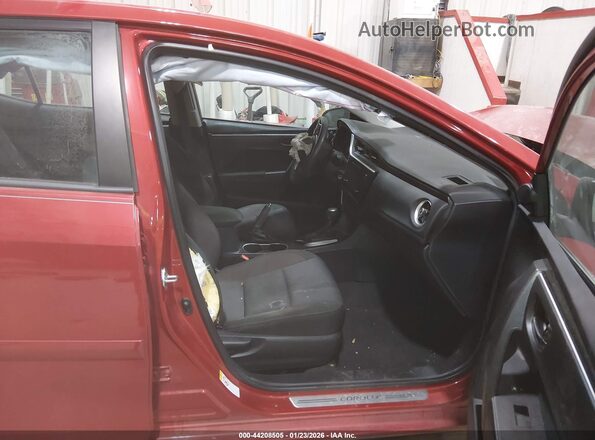 2T1BURHE3HC958052 2017 TOYOTA LL Red წინა სალონის ხედი