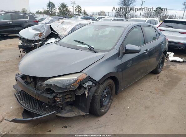 2T1BURHE4JC984956 2018 TOYOTA LL Gray Front left