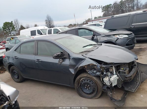 2T1BURHE4JC984956 2018 TOYOTA LL Gray Rear interior view
