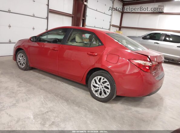 2T1BURHE6JC020083 2018 TOYOTA LL Red Trasero izquierdo