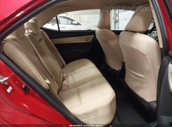 2T1BURHE6JC020083 2018 TOYOTA LL Red Vista de la etiqueta del VIN