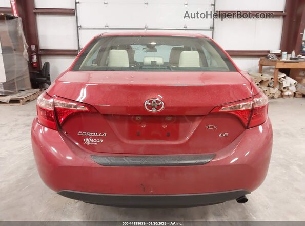 2T1BURHE6JC020083 2018 TOYOTA LL Red 