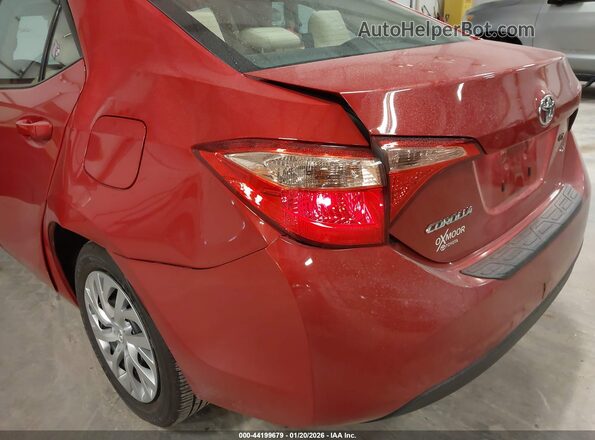2T1BURHE6JC020083 2018 TOYOTA LL Red 