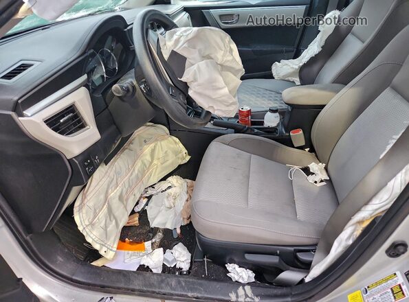 2T1BURHE8GC507262 2016 TOYOTA LL Silver Սալոնի դիմացի տեսք