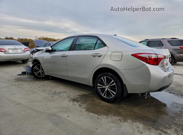 2T1BURHE8GC507262 2016 TOYOTA LL Silver Հետևի ձախ