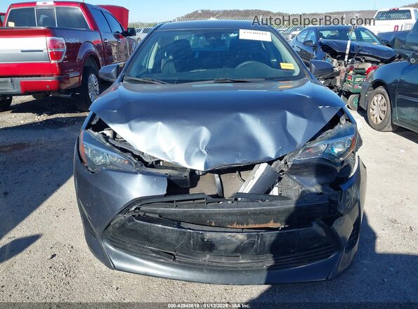 2T1BURHEXJC105069 2018 TOYOTA LL Gray Вид щитка приладів