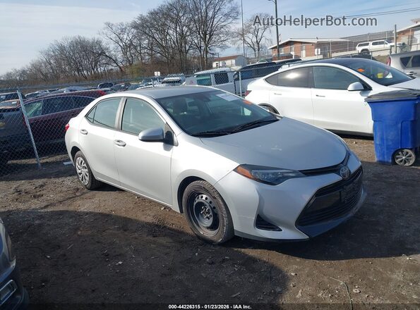 2T1BURHEXKC126747 2019 TOYOTA LL Серебряный Вид задней части салона