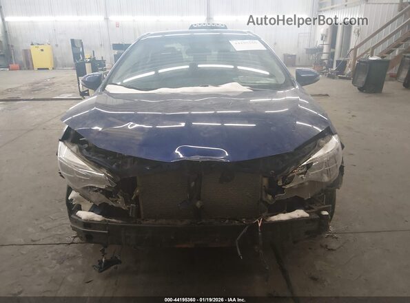 2T1BURHEXKC131074 2019 TOYOTA LL Blue უკანა სალონის ხედი