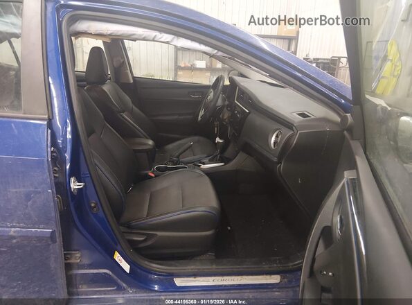 2T1BURHEXKC131074 2019 TOYOTA LL Blue წინა სალონის ხედი