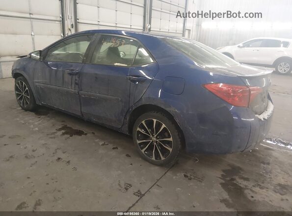 2T1BURHEXKC131074 2019 TOYOTA LL Blue უკანა მარცხენა