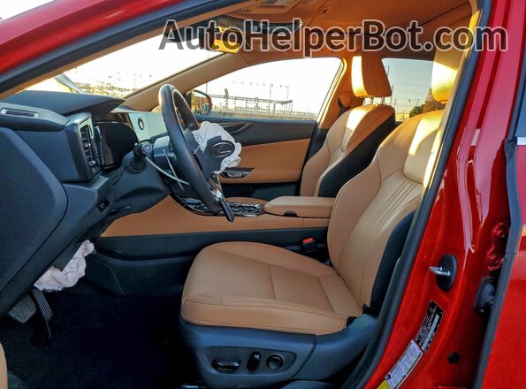 2T2ADCAZ3RC014657 2024 LEXUS NX Red Vista interior delantera