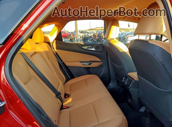 2T2ADCAZ3RC014657 2024 LEXUS NX Red Vista interior trasera