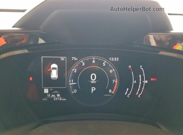 2T2ADCAZ5RC015048 2024 LEXUS NX Black Instrument cluster view