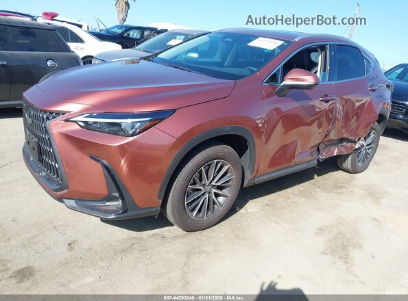 2T2ADCAZ6SC029983 2025 LEXUS NX 250 Maroon Передня ліва чверть