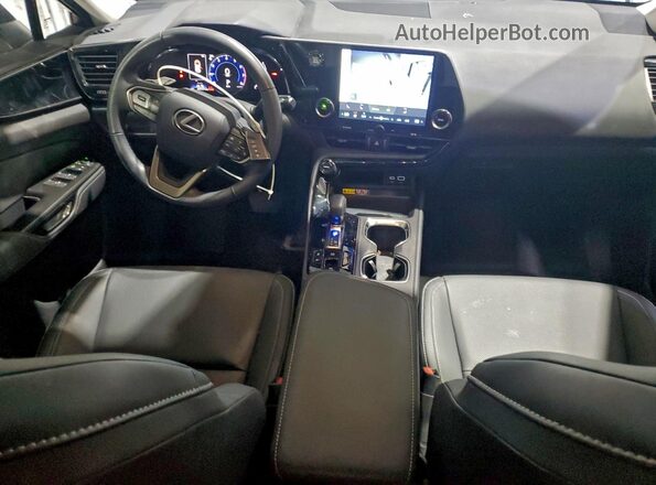 2T2AGCEZ1SC062228 2025 LEXUS NX White Dashboard view