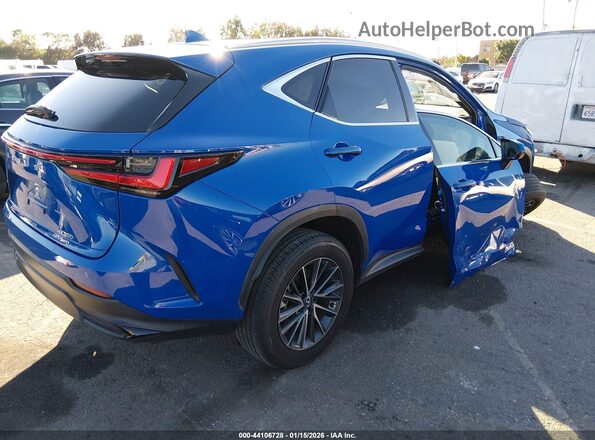 2T2AGCEZ8RC035098 2024 LEXUS NX 350 Синий Задняя правая четверть