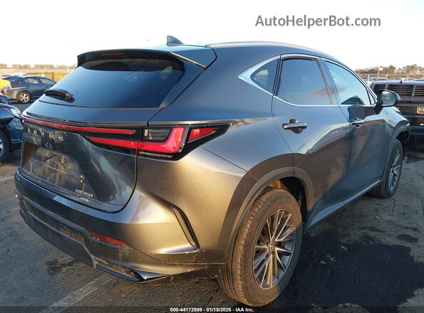 2T2AGCEZ8RC035800 2024 LEXUS NX 350 Серый Задняя правая четверть