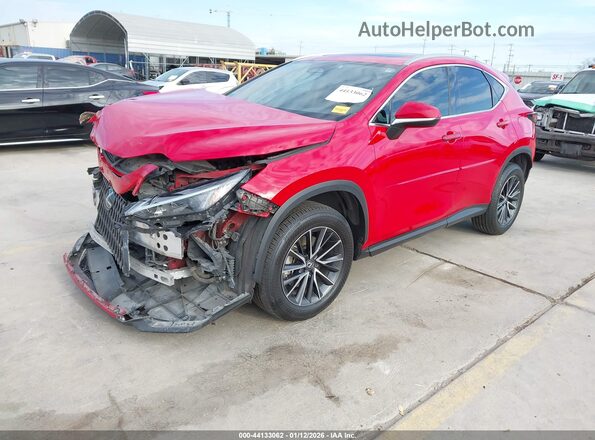 2T2AKCEZ3NC001093 2022 LEXUS NX 350H Красный Передняя левая четверть