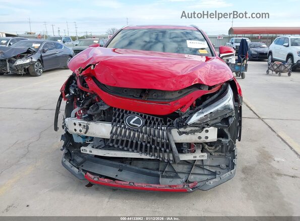 2T2AKCEZ3NC001093 2022 LEXUS NX 350H Красный Вид задней части салона