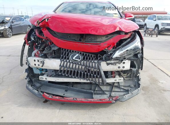 2T2AKCEZ3NC001093 2022 LEXUS NX 350H Красный Вид спереди