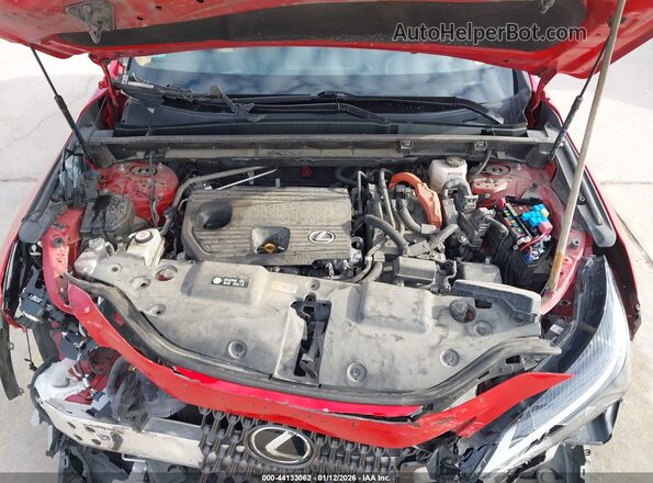 2T2AKCEZ3NC001093 2022 LEXUS NX 350H Красный Вид сзади