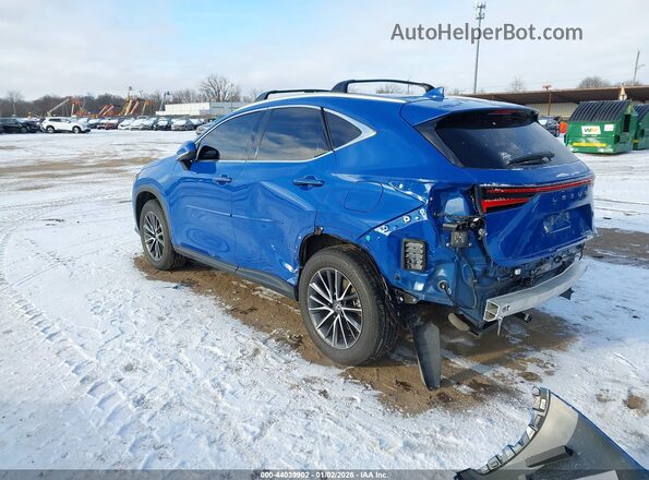 2T2AKCEZ7PC013590 2023 LEXUS NX 350H Blue Задня ліва чверть